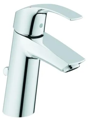 Produktbild von Grohe Eurosmart Einhand-Waschtischbatterie mittelhoch versenkbare Kette chrom - 23322001