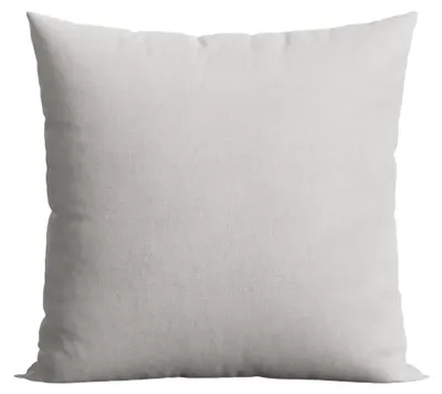 Image de Markizeta Housse de coussin velours 40x40 cm décorative grise