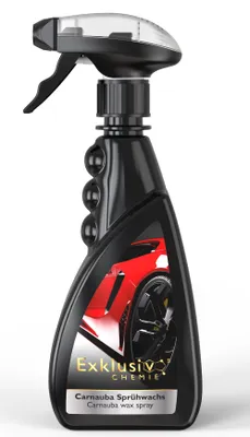 Produktbild von Exklusiv Chemie Carnauba Sprühwachs | Autopolitur für Glanz und Schutz | Hochglanzpolitur | Auto Wax Versiegelung | Ceramic Versiegelung 500ml