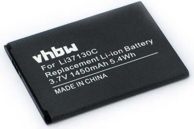 Produktbild von vhbw Akku kompatibel mit Hisense U912, U820, E912S, E912, E820, T929, T912, EG929, EG901 Handy Smartphone Telefon (1450 mAh, 3,7 V, Li-Ion)