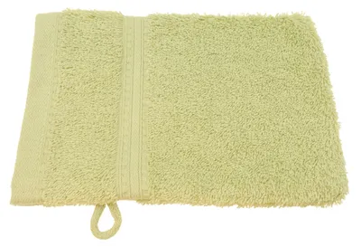 Produktbild von Julie Julsen BIO Waschhandschuh Lindgrün 15 x 21 cm