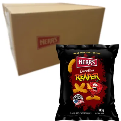 Produktbild von HERR'S - Käseflips Carolina Reaper - 12 X 113 GR - Multipack