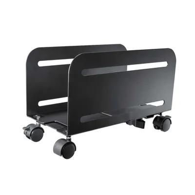 Produktbild von Neomounts CPU-M100BLACK CPU-Halter - max 10 kg - universal, Cart CPU-Halterung, Tower, 10 kg, Schwarz, Stahl, China