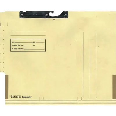 Produktbild von Leitz Pendeltasche Orgacolor 21360011 DIN A4 Kraftkarton chamois