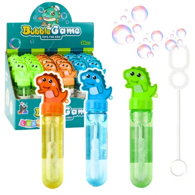 Obrázok produktu pre Dinosaur Mydlové bubliny 3 otvory Mix farieb 30ml
