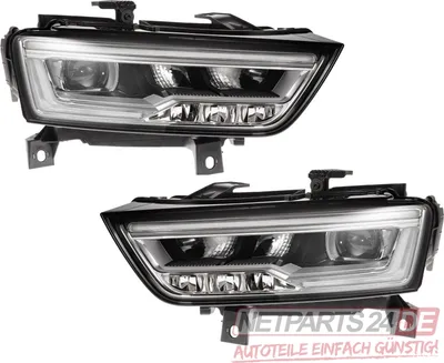 Productafbeelding van Johns, koplamp geschikt voor Audi Q3, ZKW LED, links, vanaf 2015, met automatische afstandsregeling (LWR)
