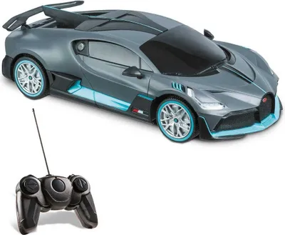Obrázok produktu pre Bugatti Radio Control 1:24 Dive 2,4 Ghz diaľkové ovládanie Blue Blue One Size
