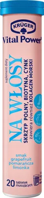 Obrázek produktu pro Kruger Doplněk stravy Vital Power pro vlasy 86 g