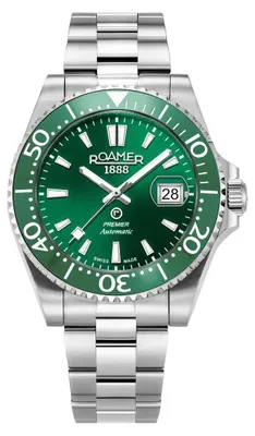 Produktbild von Roamer Armbanduhr Date Premier Green