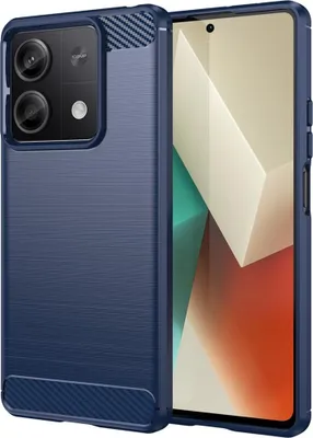 Produktbild von Xiaomi Redmi Note 13 5G Hülle - Coverup Armor Brushed TPU Back Cover - Blau