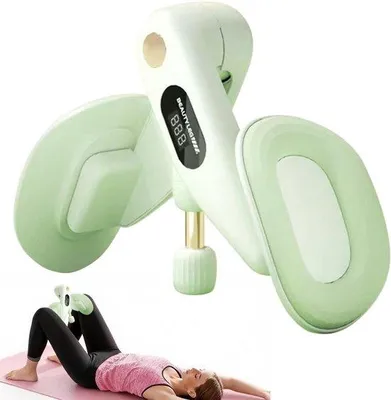 Produktbild von Körpergürteltrainer für das Heimtraining, 360-Grad-Trainingsgerät für den Fitnessbereich, Pilates-Trainingsgerät, grün