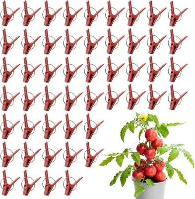Obrázok produktu pre 50-dielna sada opôr pre rastliny a záhradných oblúkov | Záhradné náradie, záhradné spony, na podopieranie stoniek rastlín, konárov a popínavých rastlín, aby zostali vo vzpriamenej polohe