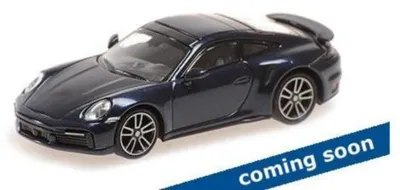 Produktbild von Minichamps 1:87 PORSCHE 911 (992) TURBO S - 2020 - BLUE METALLIC 870069074