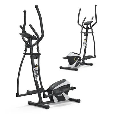 Produktbild von Zipro Crosstrainer Shox RS – Magnetischer Ellipsentrainer für Zuhause – 7kg Schwungmasse, Leise & Kompakt – Pulsmessung, LCD Flaschenhalter Bis 120 kg