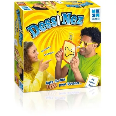 Produktbild von MEGABLEU 3220660284283, Brettspiel, Zeichnung, 7 Jahr(e), 20 min, Familienspiel