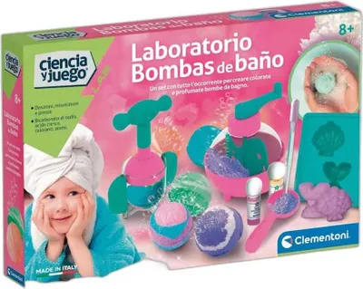 Produktbild von Clementoni Seifenbombenlabor Spiel Rosa Rosa One Size