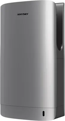Produktbild von Super Powerful Commercial Hand Dryer, 1750-2050W, 7-10 Seconds Drying Time, with Sponge Filter, Electric, Durable & Fast, Silver Finish