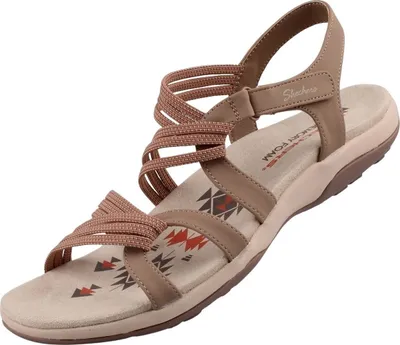 Produktbild von Skechers REGGAE SLIM SUMMER OF FUN Damen Sandale in Braun, Größe 39