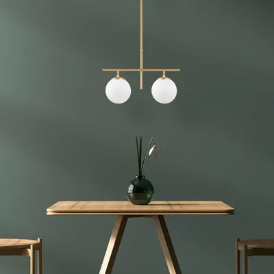 Produktbild von Opviq, Roe- Roe CTN, Glänzendes,Gold, Kronleuchter, 52 x 15 x 36-76 cm, Metallkörper