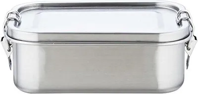 Produktbild von Edelstahl Lunchbox Bento mit Fächern 2200ml