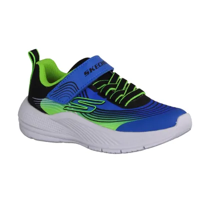 Produktbild von Skechers Microspec Advance Jungen Kinder Sneaker blau grün 34