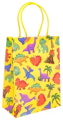 Produktbild von 12 Stück Geschenktüte Dinosaurier