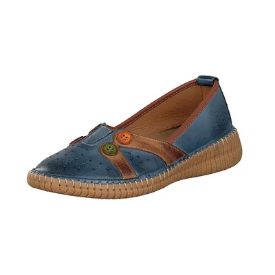 Produktbild von Gemini Damen Slipper blau Größe 36