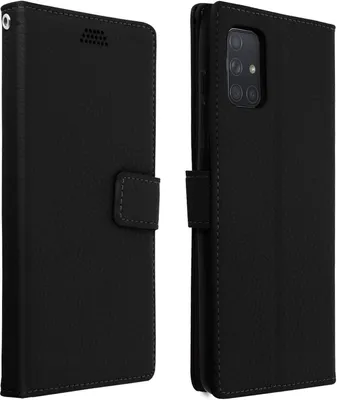Immagine prodotto di Avizar, Samsung Galaxy A71 flip cover con slot per schede e funzione stand, nero