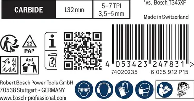 Produktbild von EXPERT Multi Material T367XHM Stichsägeblatt, 10-tlg.