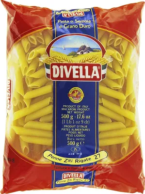 Produktbild von Divella Penne Ziti Rigate Nr 27 Nudeln Original aus Italien 500g