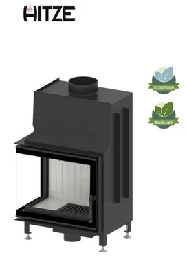 Produktbild von Hitze STMA 54×39.L  links  Kaminofeneinsatz   7,5 kW
