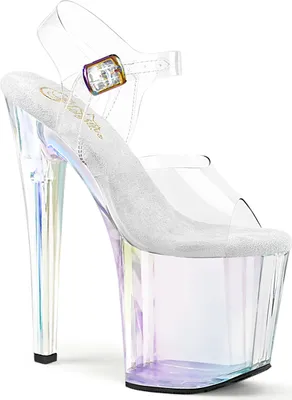 Produktbild von ENCHANT-708HT Damen Sandale von Pleaser, Transparent EU 35, US 5