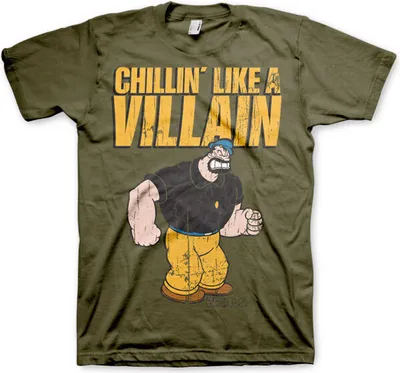 Produktbild von ChillinLike A Villain T-Shirt - Small - Olive