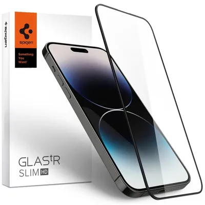 Obrázok produktu pre Spigen AGL05209, Apple, iPhone 14 Pro Max, Odolné proti poškriabaniu, Čierna, Priehľadná, 1 kusov