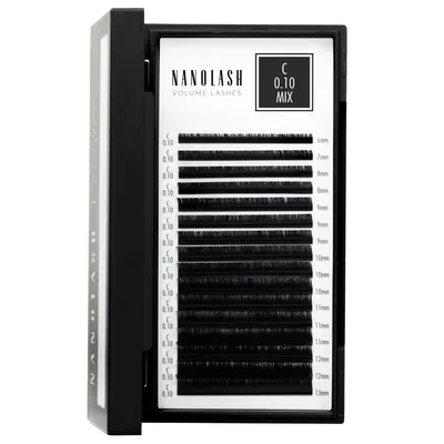 Image de Nanolash Volume Lashes 0.10 C faux cils 6-13 mm