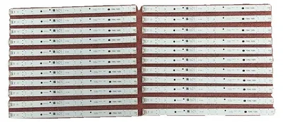 Obrázok produktu pre LED pásik na podsvietenie, dĺžka 300 mm, kompatibilný s TX55EXW604, menovité napätie 3 V, 60 lúmenov, typ SMD pásika