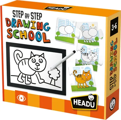 Zdjęcie produktu dla HEADU PL: Krok po kroku - Szkoła rysunku