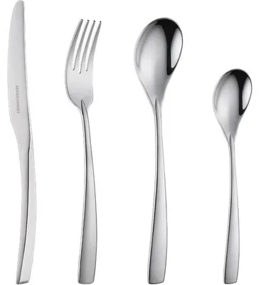 Produktbild von 24-teiliges Edelstahl-Besteckset – Satin-Finish