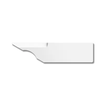 Image de Slice® 10484 : 2 lames de rechange pour ébavureuses (concaves). Cet outil innovant pour l'ébavurage vous permet d'améliorer votre efficacité de travail