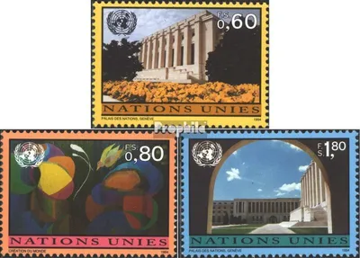 Produktbild von Briefmarken UNO - Genf 1994 Mi 256-258 (kompl.Ausg.) FDC Freimarken