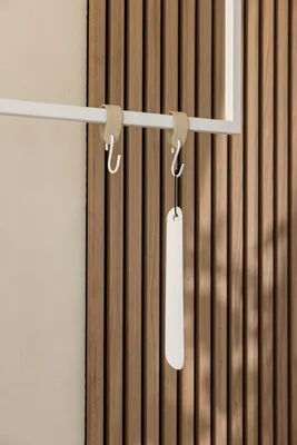 Imagen del producto de Calzador TILO S de acero con recubrimiento en polvo | Blanco | Metalbude