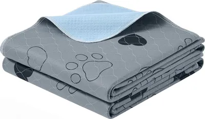 Obrázek produktu pro Feandrea výcviková podložka pro psy, omyvatelná, opakovaně použitelná, 2 kusy, vysoce absorpční, 183 x 183 cm, XXL, omyvatelná, protiskluzová,
