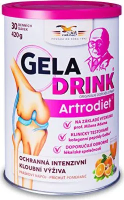 Immagine prodotto di Geladrink Artrodiet 420 g, Lampone