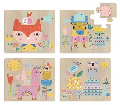 Obrázek produktu pro Vilac Dřevěné puzzle rozvíjející se příběh