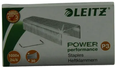 PETRUS Heftklammern-Box, 1000 Stück, Größe 26/6 Verkupfert – Ideal Für Büro Und Zuhause