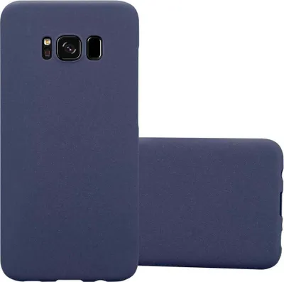 Produktbild von Cadorabo Schutzhülle für Samsung Galaxy S8 Hülle in Blau Etui Hard Case Handyhülle Cover