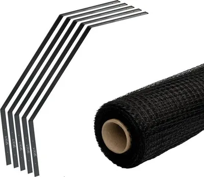 Produktbild von SPUUT Katzennetz-Set 1 x 10 meter mit Bügel
