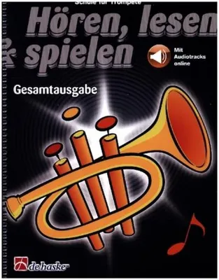 Produktbild von Hören, lesen & spielen Gesamtausgabe Trompete