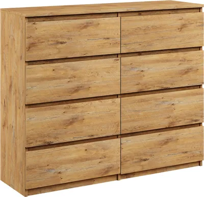 Produktbild von Kommode mit 8 Schubladen breite 140cm Sideboard moderne artisan