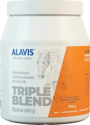Produktbild von Alavis Triple Blend Extra Strong (horse version) 700 g / Komplexe Gelenknahrungen / Umfassende Gelenknahrung für Pferde